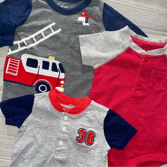 ⭐️ 6 Months Carters & OshKosh Baby Boys T-Shirt Bundle⭐️ - Picture 2 of 5
